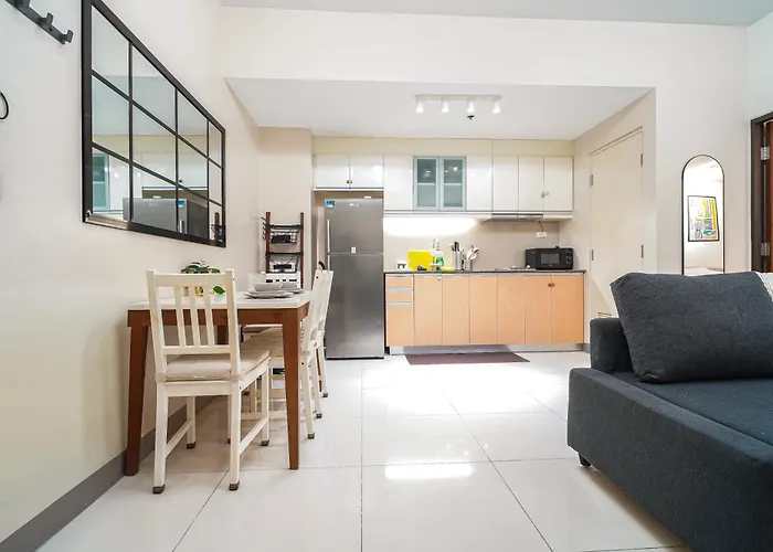 Apartamento New! Roomy & Zen Wi-fi 350mbps Uptown Bgc Backhome7